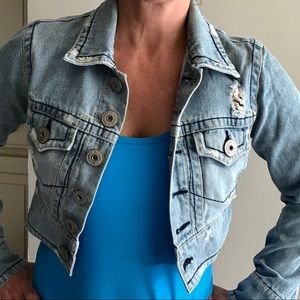 Cropped Jean Jacket